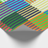 Bauhaus Inspiriert Optik Geschenkpapier (Ecke)