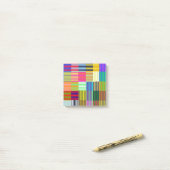 Bauhaus Inspiriert Optik Post-it Klebezettel (Auf Schreibtisch)