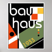 Bauhaus Inspiriert Poster (Vorne)