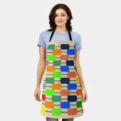 Bauhaus Inspiriert Schürze (Getragen)