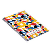 Bauhaus Inspiriert zeitgenössisches Mittelalter Notizblock (Rechte Seite)