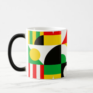 Bauhaus Inspirierte Abstrakte Tasse