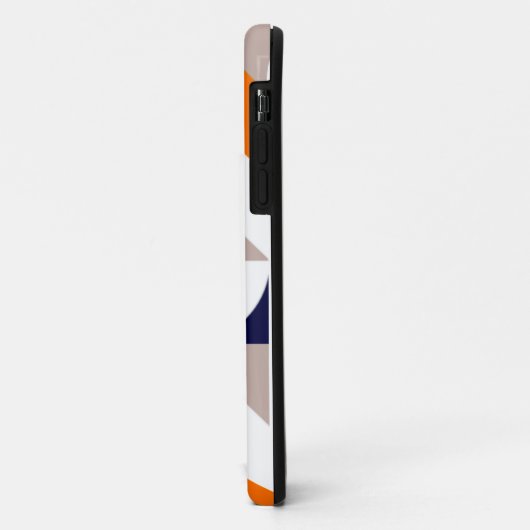 Bauhaus Inspiriertes geometrisches Muster Case-Mate iPhone Hülle (Hinten/Links)