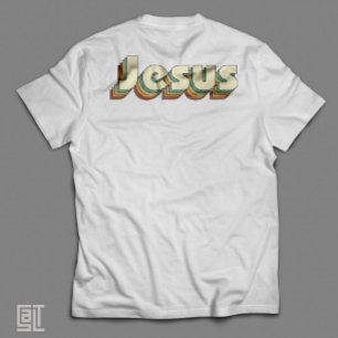 Bauhaus Jesus Vibes Vintag Retro Faith Christlich T-Shirt