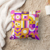 Bauhaus-Kachelmuster Kissen (Decke)