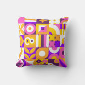 Bauhaus-Kachelmuster Kissen (Vorderseite)