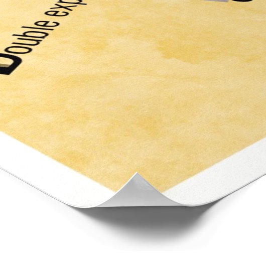 Bauhaus-Kaffee Poster (Ecke)