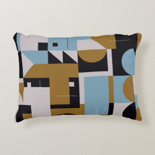 Bauhaus-Kompositionskunst aus abstrakten Epochen Dekokissen