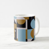 Bauhaus-Kompositionskunst aus abstrakten Epochen Kaffeetasse (VorderseiteRechts)