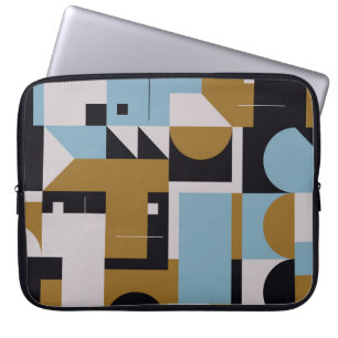 Bauhaus-Kompositionskunst aus abstrakten Epochen Laptopschutzhülle