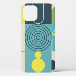 Bauhaus-Kompositionskunstwerk aus abstrakten Eleme Case-Mate iPhone Hülle