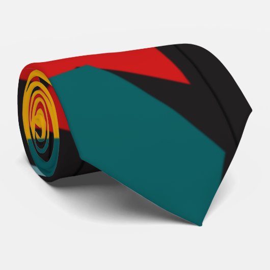 Bauhaus Krawatte (Gerollt)