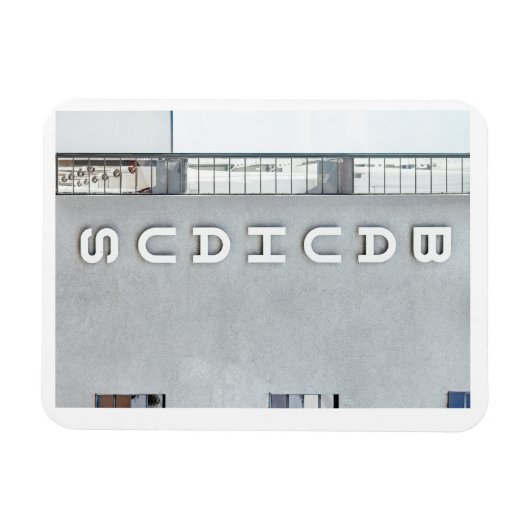 Bauhaus Magnet (Horizontal)