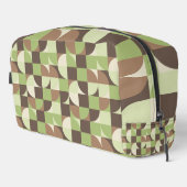 Bauhaus Mitte Jahrhundert Modernes Leaf und Baumre Waschbeutel (Rechte Ecke)