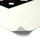 Bauhaus, modern, minimalistisch, geometrisch, abst poster (Ecke)