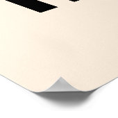 Bauhaus Moderne Kunst Lila Rundwege Poster (Ecke)