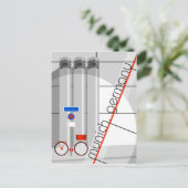 Bauhaus München Deutschland Travel Postcard Postkarte (Stehend Vorderseite)