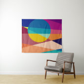 Bauhaus-Muster Wandteppich (Beispiel (Horizontal))