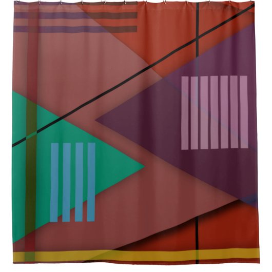 Bauhaus Nr. 414 Duschvorhang (Vorderseite)