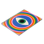 Bauhaus Orbiting Eye Notizblock (Linke Seite)