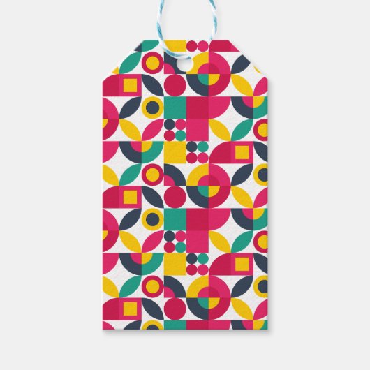 Bauhaus-Party Geschenkanhänger (Vorderseite)