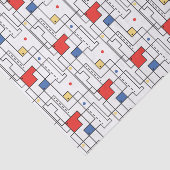 Bauhaus Pattern Seidenpapier (Ausschnitt)