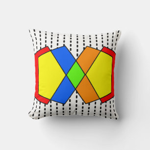 Bauhaus Pentagons Kissen