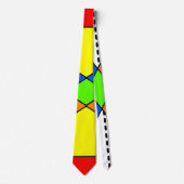 Bauhaus Pentagons Krawatte (Vorderseite)