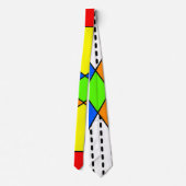 Bauhaus Pentagons Krawatte (Rückseite)
