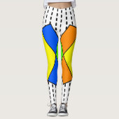 Bauhaus Pentagons Leggings (Vorderseite)