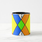 Bauhaus Pentagons Tasse (Zentrum)
