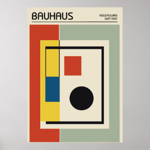 Bauhaus-Plakat Poster