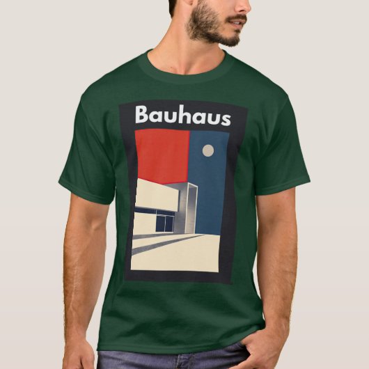 Bauhaus-Plakate Oversized T-Shirt (Vorderseite)