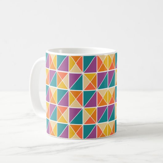 Bauhaus-Plätze Kaffeetasse (Vorderseite Links)