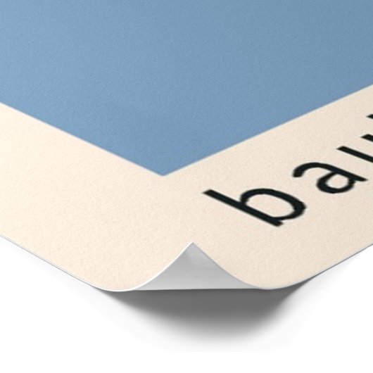 BAUHAUS POSTER (Ecke)