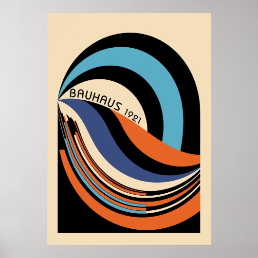 Bauhaus Poster (Vorne)