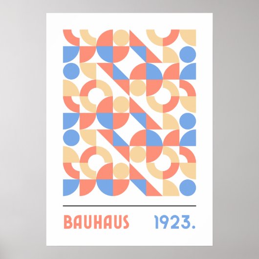 Bauhaus Poster (Vorne)