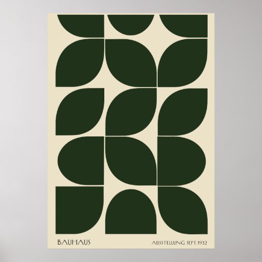 Bauhaus Poster (Vorne)