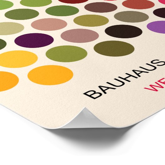 Bauhaus Poster (Ecke)