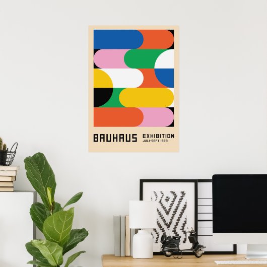 BAUHAUS POSTER (Heimbüro)