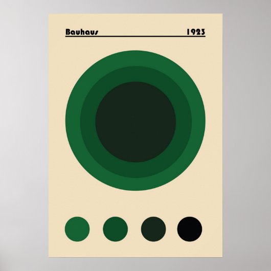 BAUHAUS POSTER (Vorne)