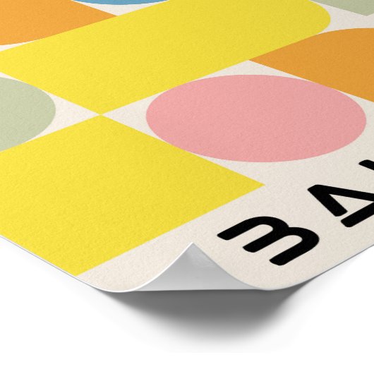 Bauhaus Poster (Ecke)