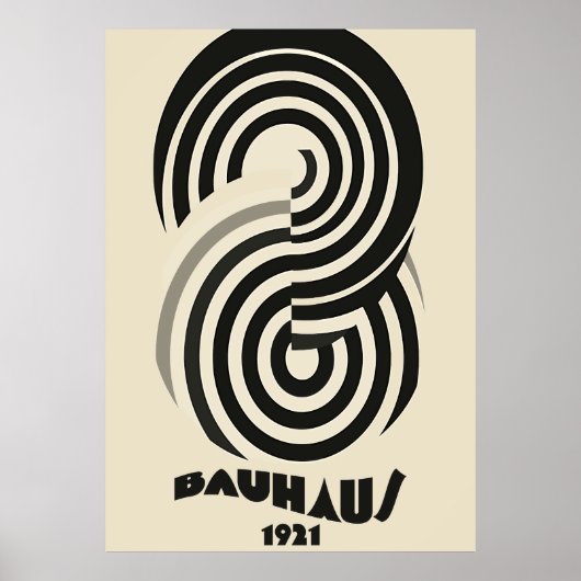 Bauhaus Poster (Vorne)