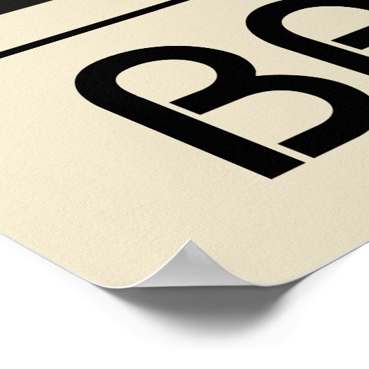 Bauhaus Poster (Ecke)