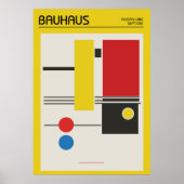 Bauhaus Poster (Vorne)
