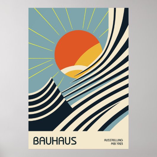 Bauhaus Poster (Vorne)