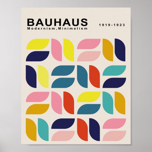 Bauhaus Poster (Vorne)
