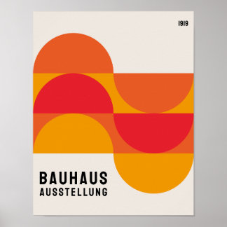 Bauhaus Poster, Bauhaus Ausstellung 1919 B19 Poste Poster