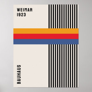 Bauhaus Poster, Bauhaus Ausstellung 1923 B30 Poster