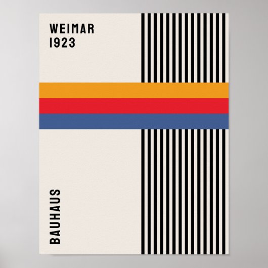 Bauhaus Poster, Bauhaus Ausstellung 1923 B30 Poster (Vorne)